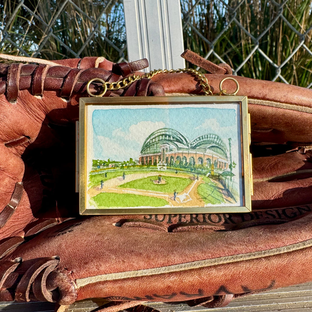 Mini Watercolor Print | Big League Dreams