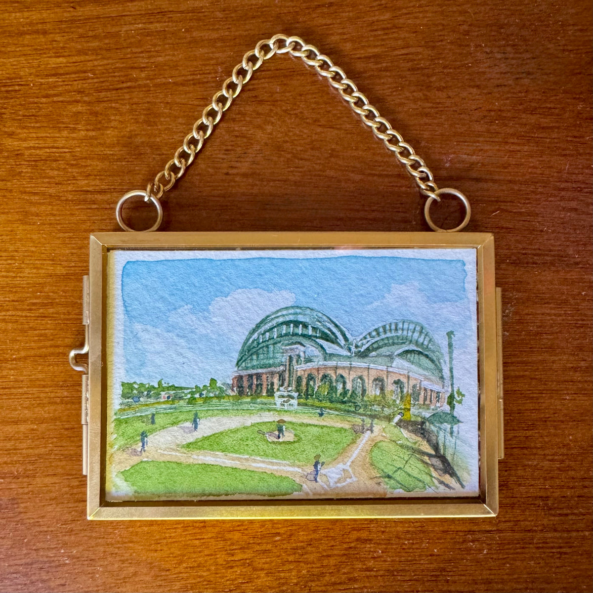 Mini Watercolor Print | Big League Dreams